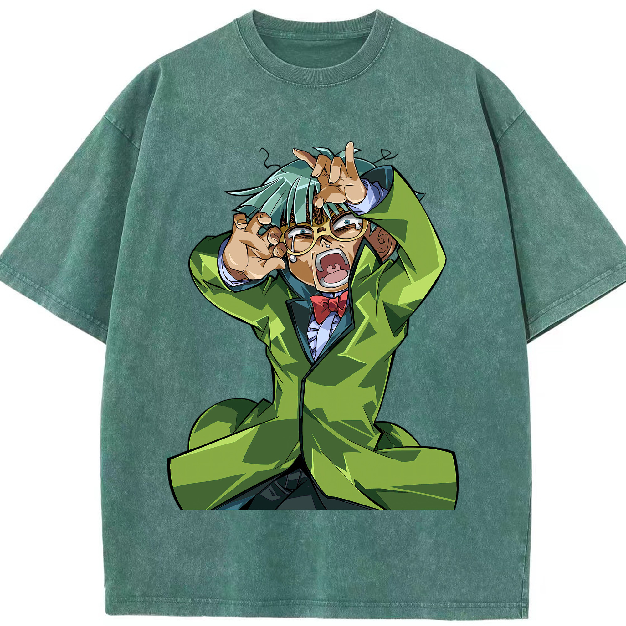 （画像用） 遊☆戯☆王 Yu-Gi-Oh! 綿100% ヴィンテージ風 半袖Tシャツ（フロントプリント）